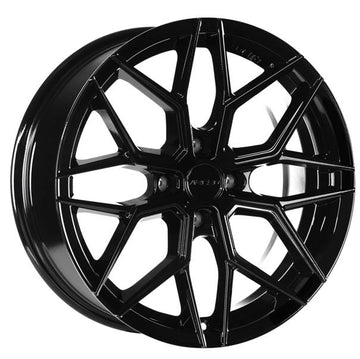 ARC-M02-22 7.0x17" -4x108 ET35 63.4 Gloss Black Jant (4 Adet)